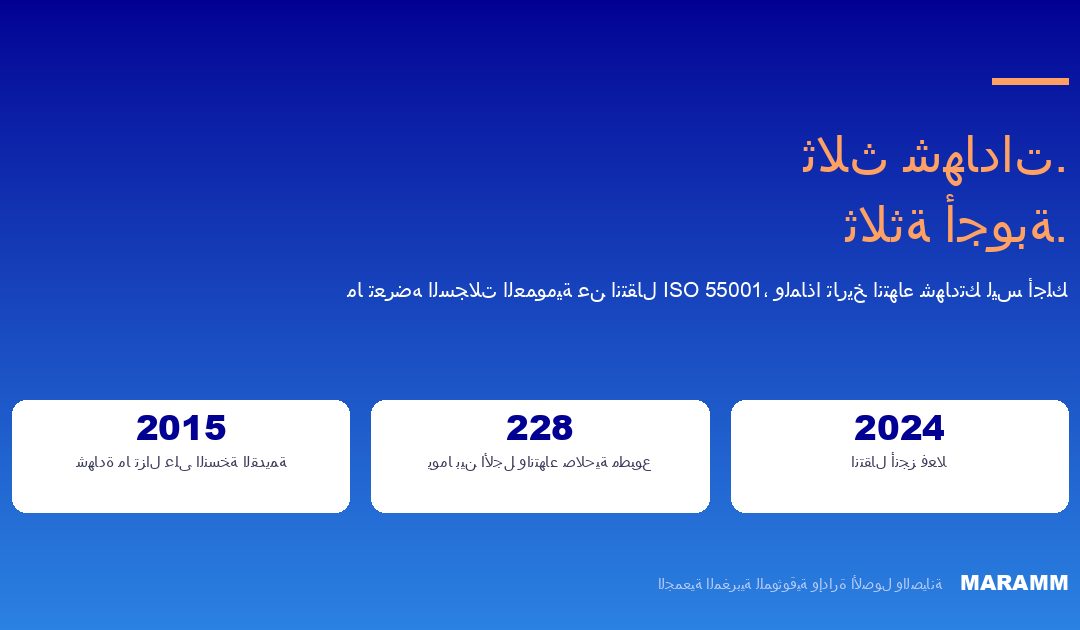 مقارنة ثلاث شهادات ISO 55001 : واحدة على نسخة 2015، و228 يوم فارق، وواحدة على نسخة 2024